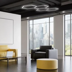 Sklep Kaja Lampa LED na sufit i ścianę LP-0109/2C 4K GEOMETRIC SYSTEM | Kaja