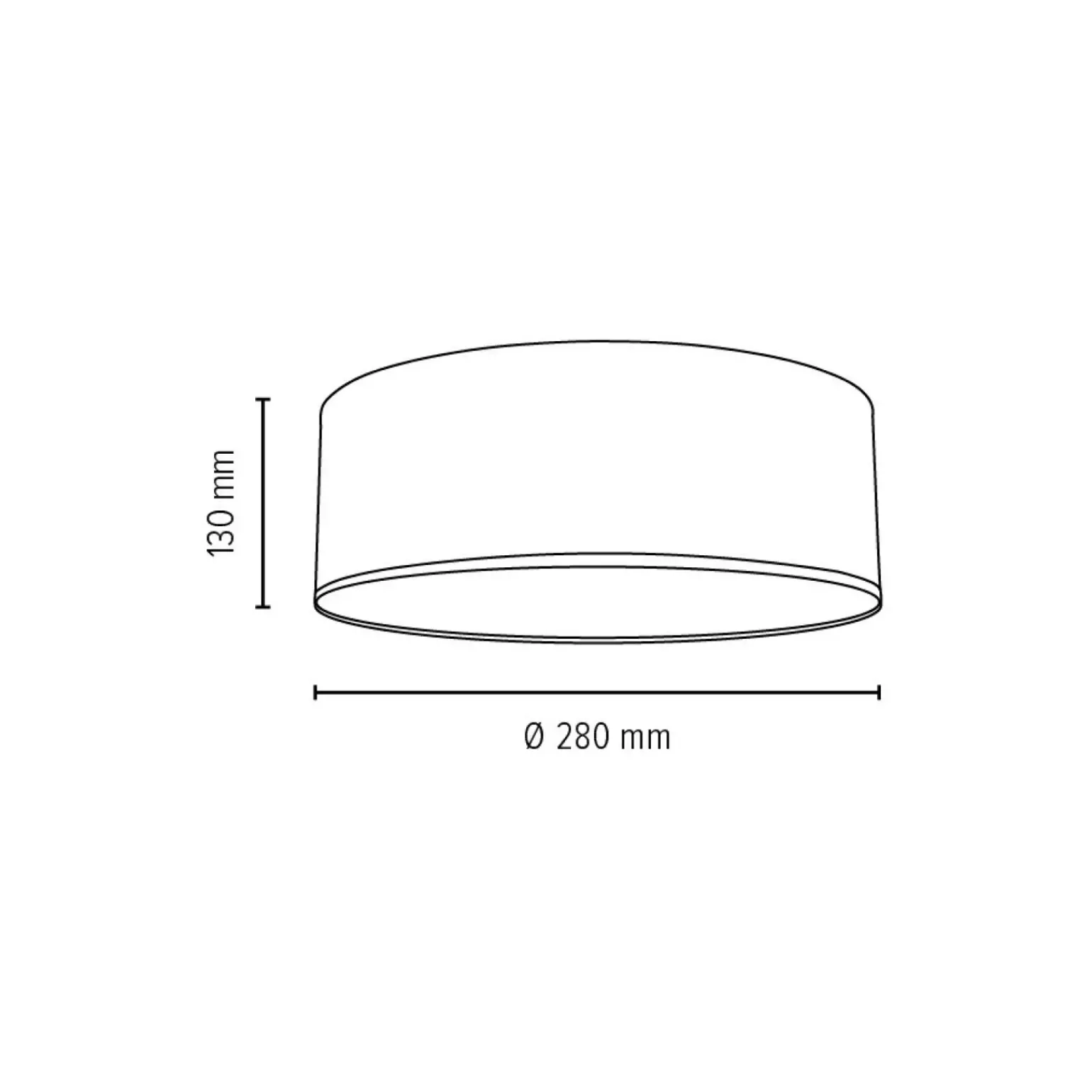 Hot Lampa LED z antracytowym abażurem ⌀28cm 4782802 JOSEFINA | Kaja Żyrandole Nowoczesne