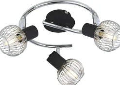 Flash Sale Lampa na bazie okręgu z drucianymi spotami 98-61867 OSLO | Kaja Żyrandole Nowoczesne