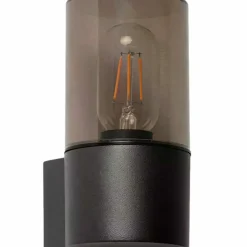 Sklep Kaja Lampa na elewację, ciemne szkło ABR-KZP3-E27 GARDENA MODERNO | Kaja