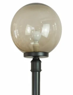 Sklep Kaja Lampa ogrodowa, czarna podstawa OGMWN 1 300 z serii KULE CLASSIC | Kaja Oświetle