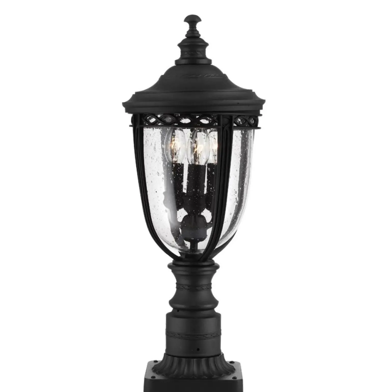 Sklep Kaja Lampa ogrodowa, na 3 żarówki FE-EB3-M-BLK z serii ENGLISH BRIDLE