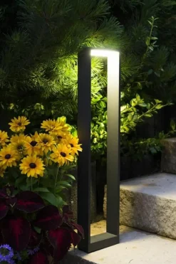 Sklep Kaja Lampa ogrodowa o wysokości 80cm, ledowa YB19502 z serii FORM | Kaja Oświetlenie