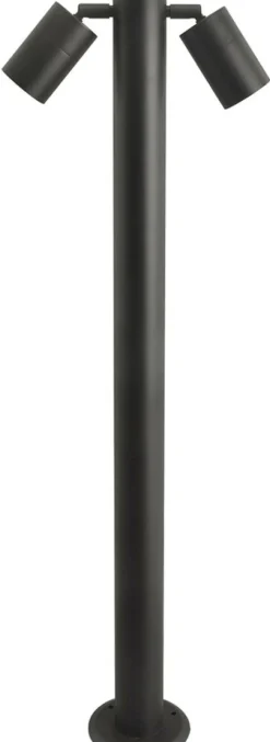Sklep Kaja Lampa ogrodowa stojąca czarna dwukierunkowa AZ4458 ROLF | Kaja