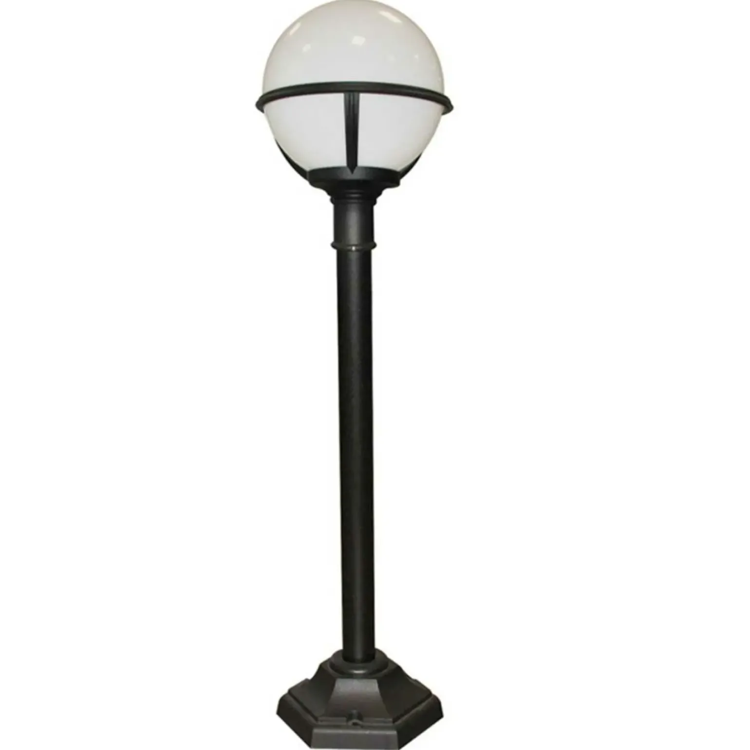 Sklep Kaja Lampa ogrodowa stojąca, czarna GLENBEIGH-PILLAR z serii GLENBEIGH