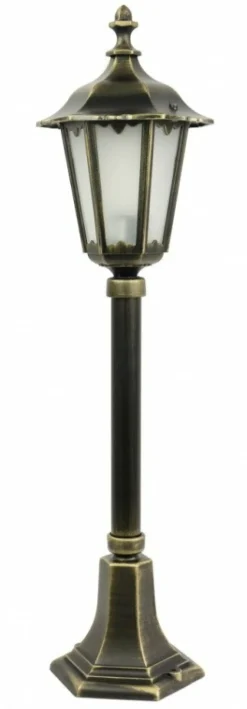 Sklep Kaja Lampa ogrodowa z piaskowanym szkłem K 5002/3/M z serii RETRO MIDI | Kaja Oświetl