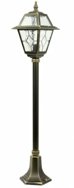 Sklep Kaja Lampa ogrodowa ze szłem witrażowym K 5002/2/N z serii WITRAŻ | Kaja Oświetlenie