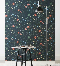 Sklep Kaja Lampa podłogowa czarny klosz i ściemniacz 106857 | Kaja Oświetlenie