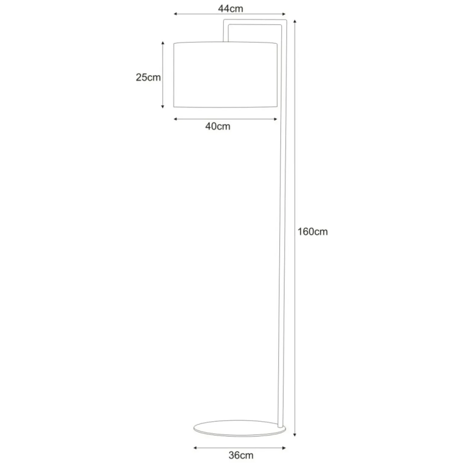 Sklep Kaja Lampa podłogowa do stylowego salonu K-4333 SIMONE WHITE | Kaja