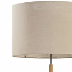 Sklep Kaja Lampa podłogowa na drewnianej nodze TK 5199 DEVA | Kaja Oświetlenie