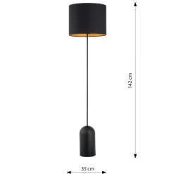 Sklep Kaja Lampa podłogowa na wąskiej podstawie 1323/LP1 ASPEN | Kaja Oświetlenie