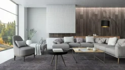 Sklep Kaja Lampa podłogowa łuk z czarno-m abażurem 4963 ALICE | Kaja