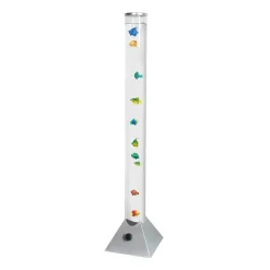 Sklep Kaja Lampa podłogowa w stylu retro, pływające rybki ZM 89244 AQUA | Kaja