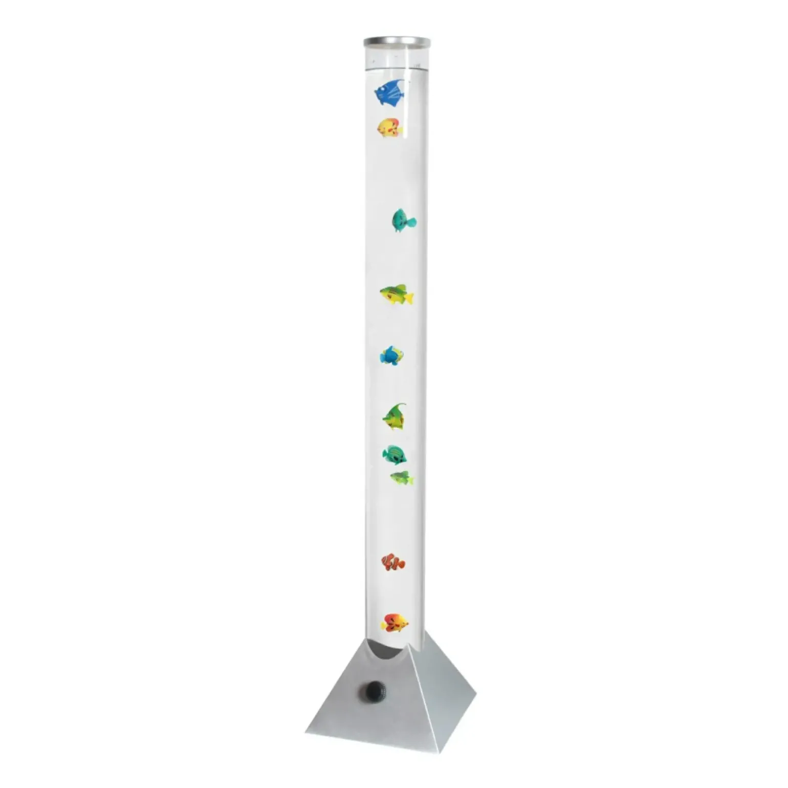 Sklep Kaja Lampa podłogowa w stylu retro, pływające rybki ZM 89244 AQUA | Kaja