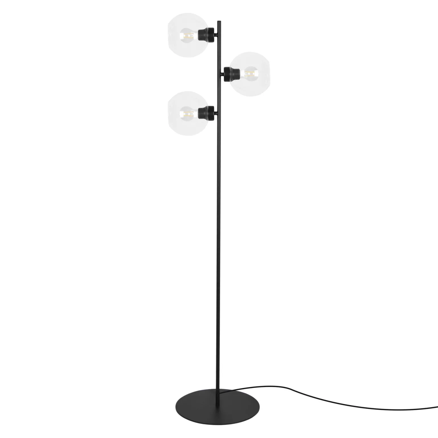 Sklep Kaja Lampa podłogowa z 3 okrągłymi kloszami K-4859 LAMBERT | Kaja