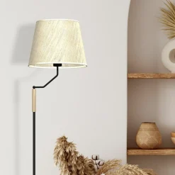 Sklep Kaja Lampa podłogowa z abażurem, dla czytelnika MLP7279 z serii ETNA | Kaja Oświetlen