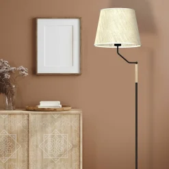 Sklep Kaja Lampa podłogowa z abażurem, dla czytelnika MLP7279 z serii ETNA | Kaja Oświetlen