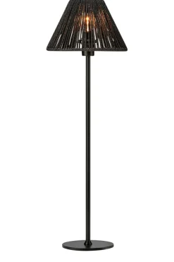 Sklep Kaja Lampa podłogowa z plecionym abażurem 108446 z serii CORDA | Kaja