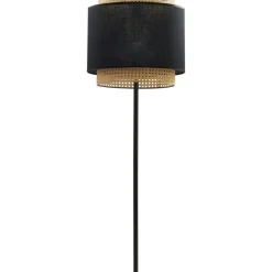 Sklep Kaja Lampa podłogowa z ratanowym abażurem TK 5568 BOHO | Kaja Oświetlenie