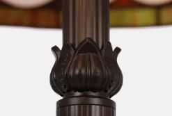 Sklep Kaja Lampa podłogowa z witrażowym kloszem K-F182208 TIFANY | Kaja