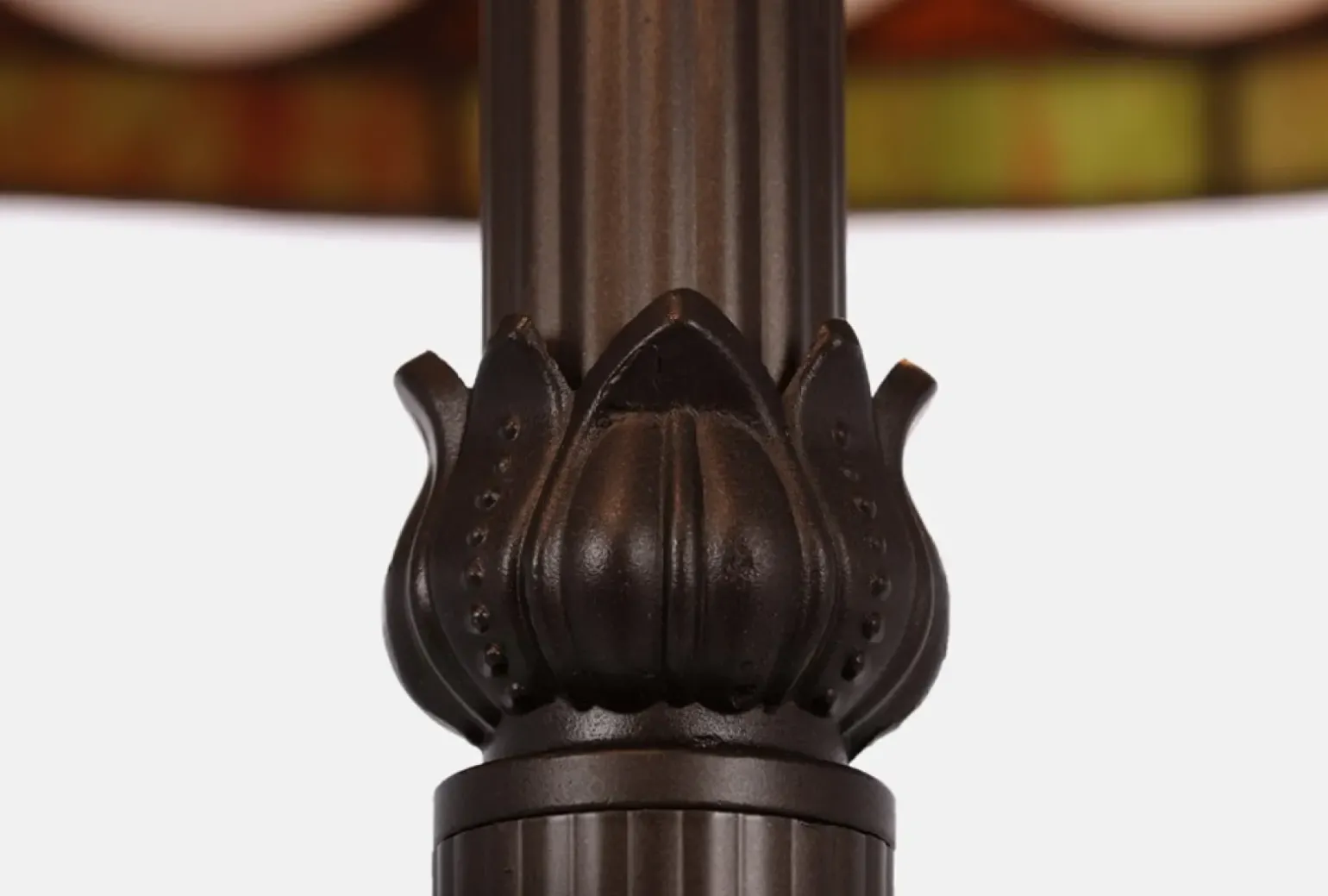 Sklep Kaja Lampa podłogowa z witrażowym kloszem K-F182208 TIFANY | Kaja