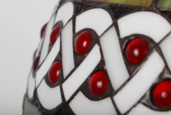 Sklep Kaja Lampa podłogowa z witrażowym kloszem K-F182208 TIFANY | Kaja