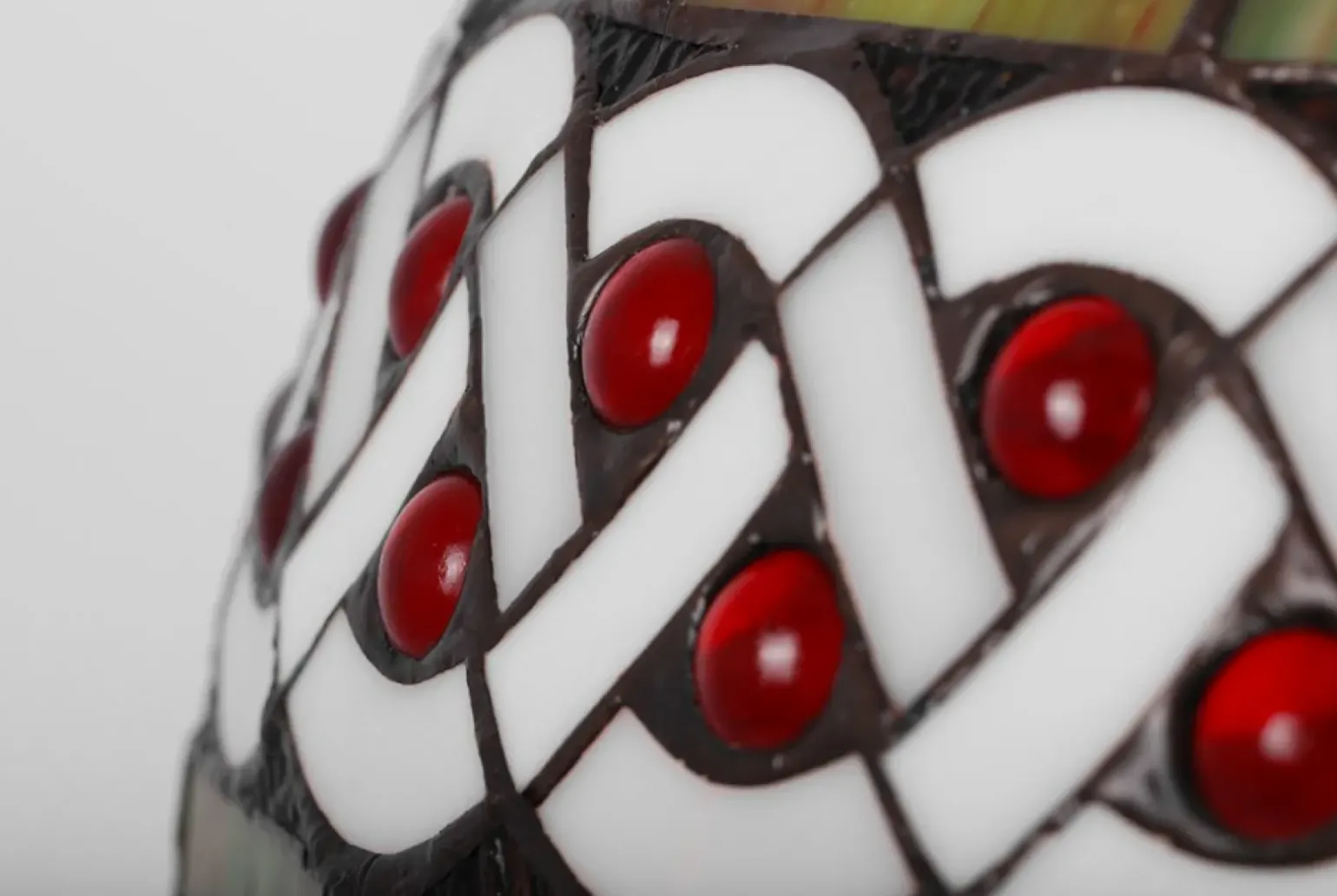 Sklep Kaja Lampa podłogowa z witrażowym kloszem K-F182208 TIFANY | Kaja