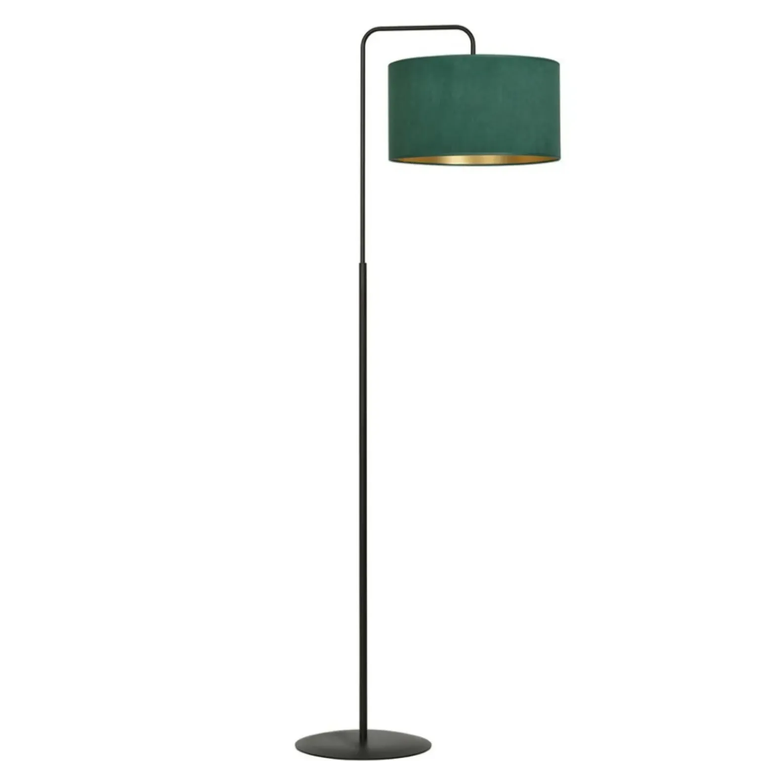 Sklep Kaja Lampa podłogowa z zielonym abażurem 1051/LP1 HILDE | Kaja Oświetlenie