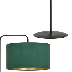 Sklep Kaja Lampa podłogowa z zielonym abażurem 1051/LP1 HILDE | Kaja Oświetlenie
