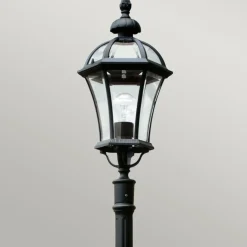 Sklep Kaja Lampa stojąca, czarna latarnia GZH-LB5 z serii LEDBURY