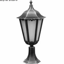 Sklep Kaja Lampa stojąca, niska, czarna z szybkami K 4011/1/BD z serii RETRO MAXI | Kaja Oś