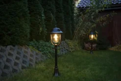 Sklep Kaja Lampa stojąca ogrodowa w czarnym kolorze K 4011/1/O z serii PRINCE | Kaja Oświet