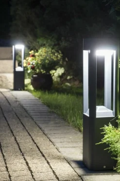 Sklep Kaja Lampa stojąca ogrodowa z trzonkiem GX53 FKW-500 z serii FAN KWADRAT | Kaja Oświe