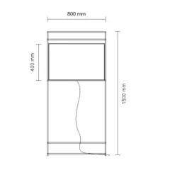 Sklep Kaja Lampa stojąca styl geometryczny - mosiądz 150cm ANT 9524 PAA | Kaja