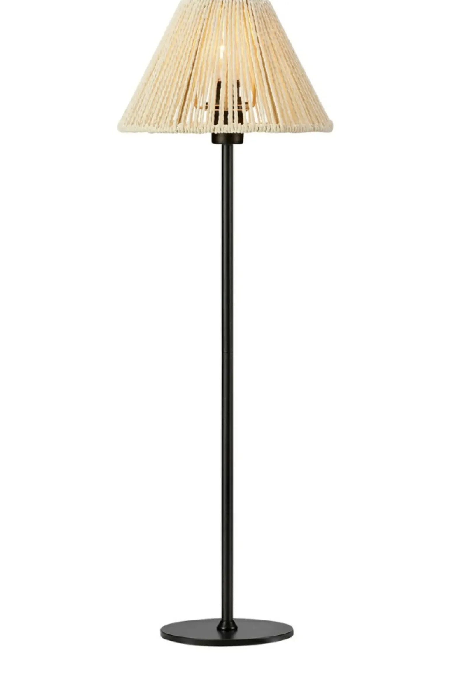 Sklep Kaja Lampa stojąca w stylu eco, z plecionym abażurem 108445 z serii CORDA