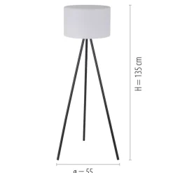 Sklep Kaja Lampa stojąca z akumulatorem, zmiana kolorów 19827-18 z serii HOLLY