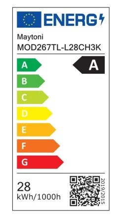 Sklep Kaja Lampa stołowa, efektowny wygląd MOD267TL-L28CH3K z serii PATTERN
