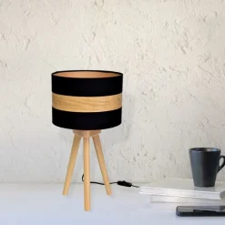 Sklep Kaja Lampa stołowa na trzech nogach, z abażurem MLP6292 z serii TERRA | Kaja Oświetle