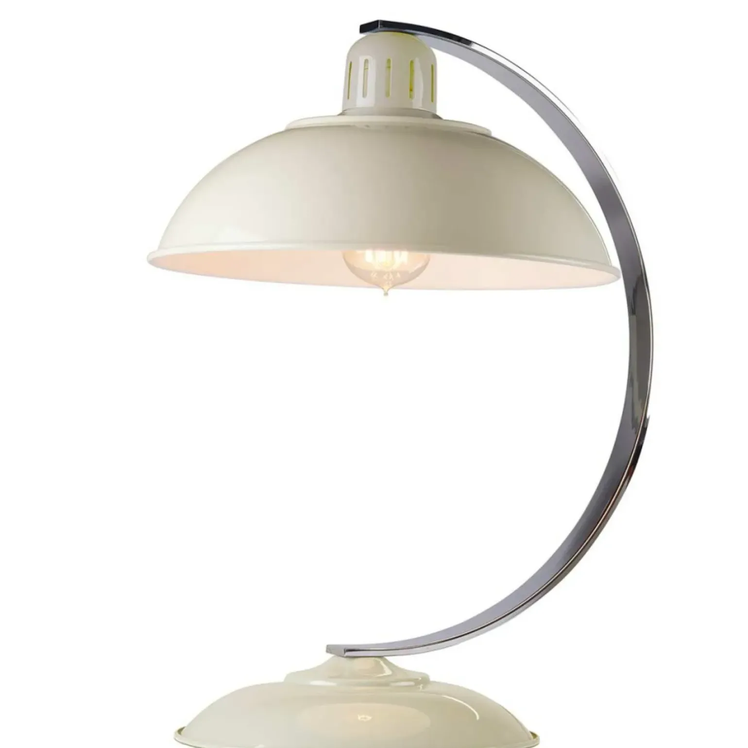 Sklep Kaja Lampa stołowa, ramię w kształcie łuku FRANKLIN-CREAM z serii FRANKLIN