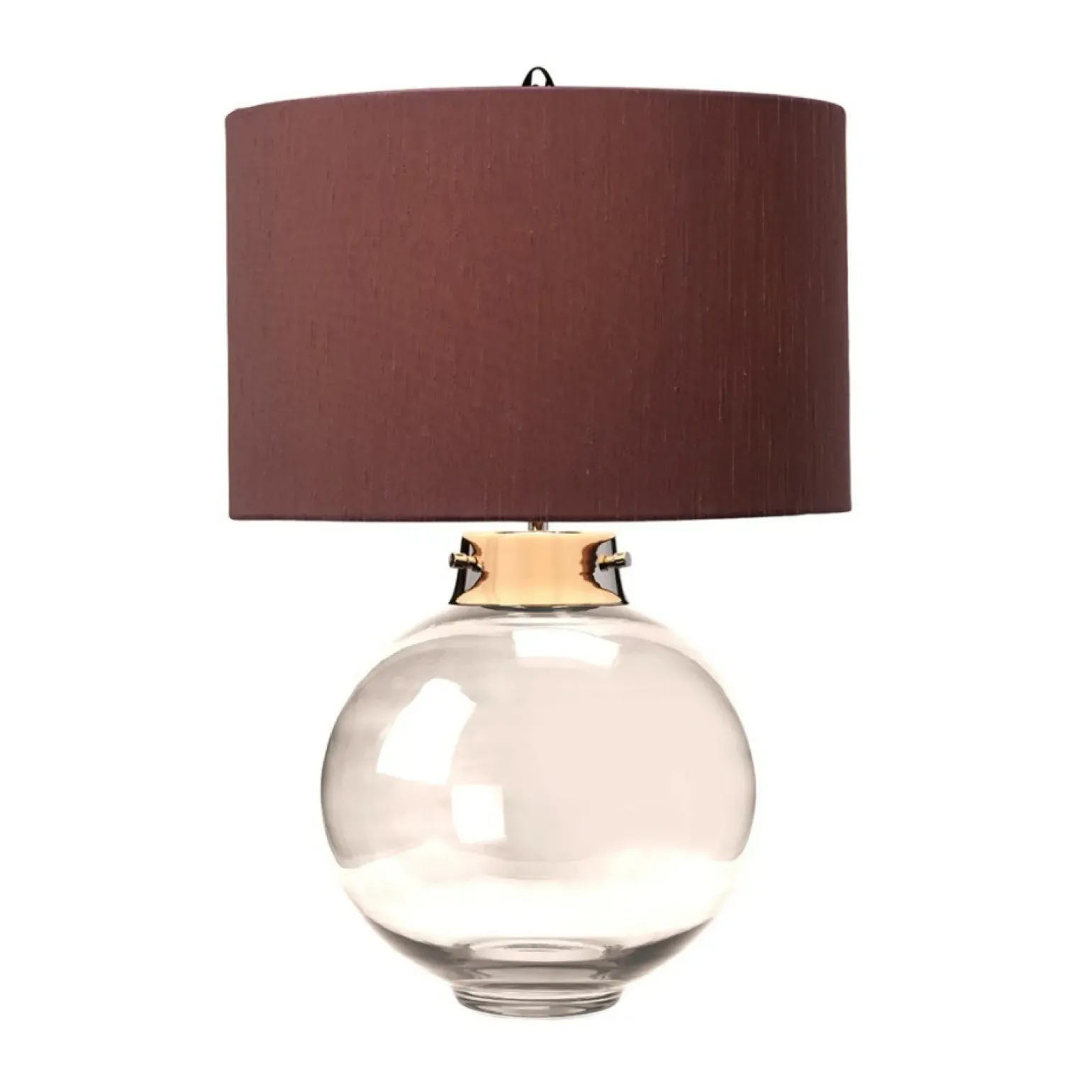 Sklep Kaja Lampa stołowa, szklana podstawa DL-KARA-TL-SMOKE z serii KARA