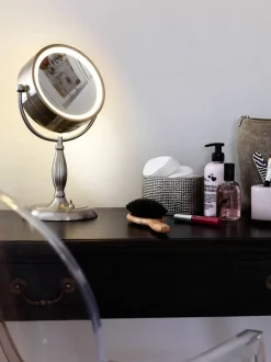 Sklep Kaja Lampa stołowa z lustrem i włącznikiem na oprawie 105237 | Kaja