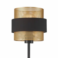 Sklep Kaja Lampa stołowa z nowoczesnym abażurem TB-27467-1-BK-GD z serii BANS
