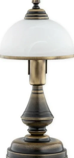 Sklep Kaja Lampa stołowa z patynową podstawą O3168 L1 PAT z serii HERMES | Kaja