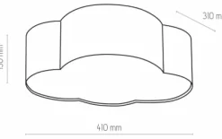 Cheap Lampa sufitowa biała chmurka TK 4228 z serii CLOUD MINI | Kaja Żyrandole Nowoczesne
