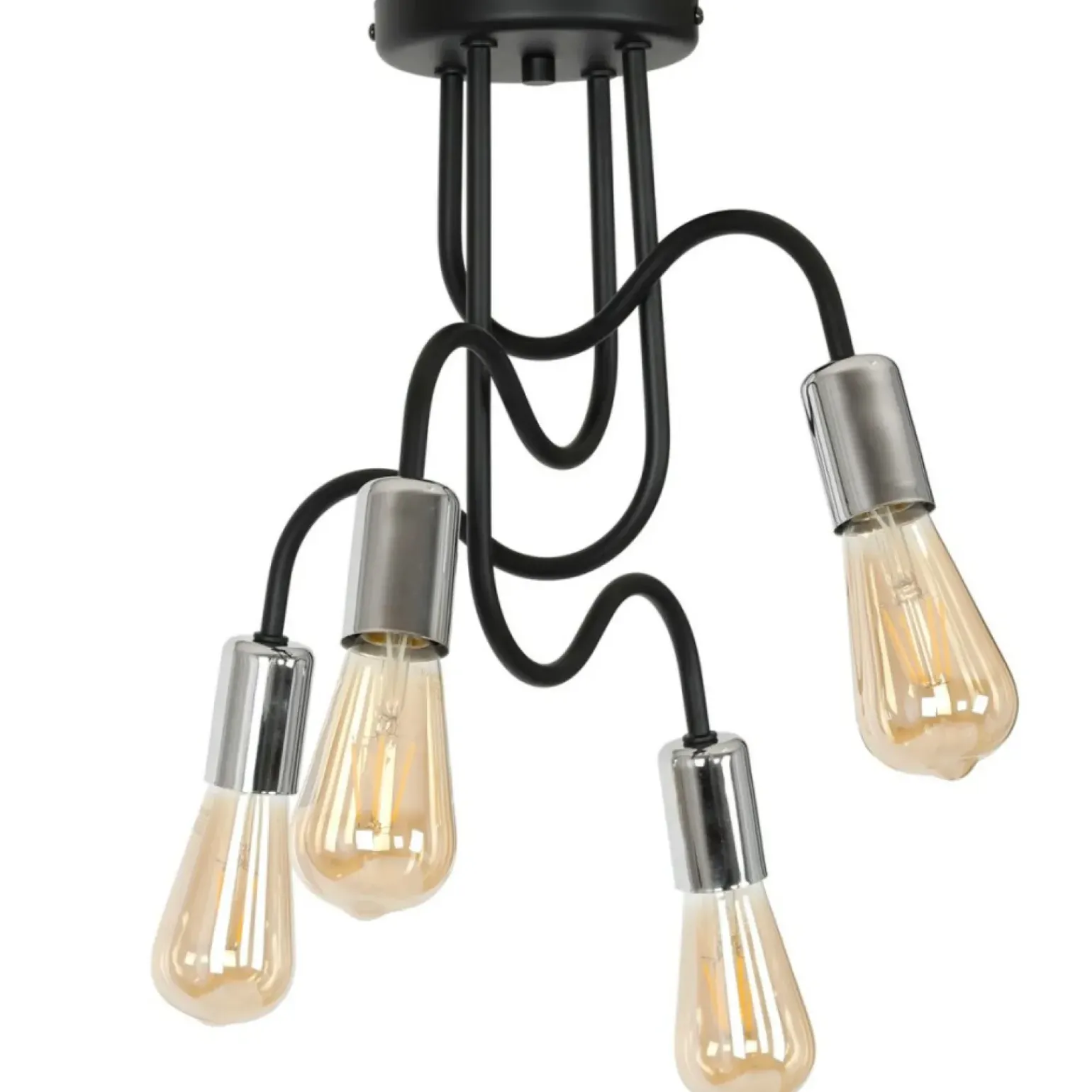 Fashion Lampa sufitowa, cztery źródła światła, do sypialni LX 8072 z serii DOW Żyrandole Nowoczesne