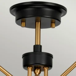 Sklep Kaja Lampa sufitowa, dekoracyjne szkła DL-ARMAND-SF3-AB z serii ARMAND