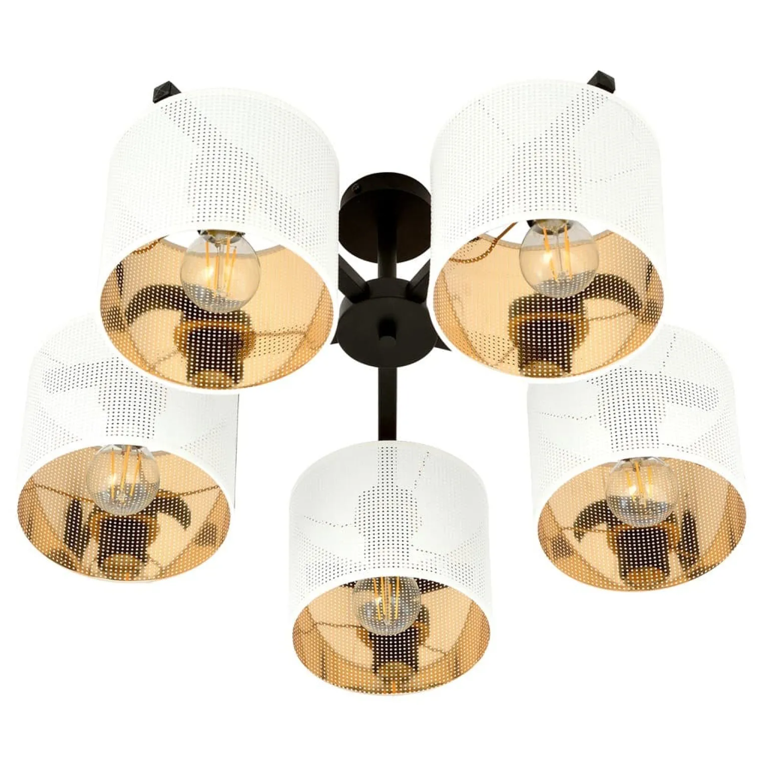 Sklep Kaja Lampa sufitowa do eleganckiego salonu 1145/5 JORDAN | Kaja Oświetlenie