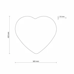 Cheap Lampa sufitowa do pokoju dziecka, błękitne serce TK 5924 HEART | Kaja Żyrandole Nowoczesne