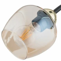 Sklep Kaja Lampa sufitowa do salonu O3063 W3 CZA ZL KATLA | Kaja Oświetlenie