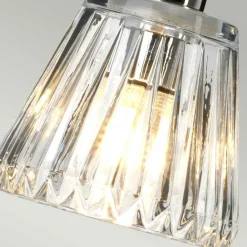 Discount Lampa sufitowa do stylowego wnętrza BATH-AGATHA1P-PC z serii AGATHA Żyrandole Nowoczesne